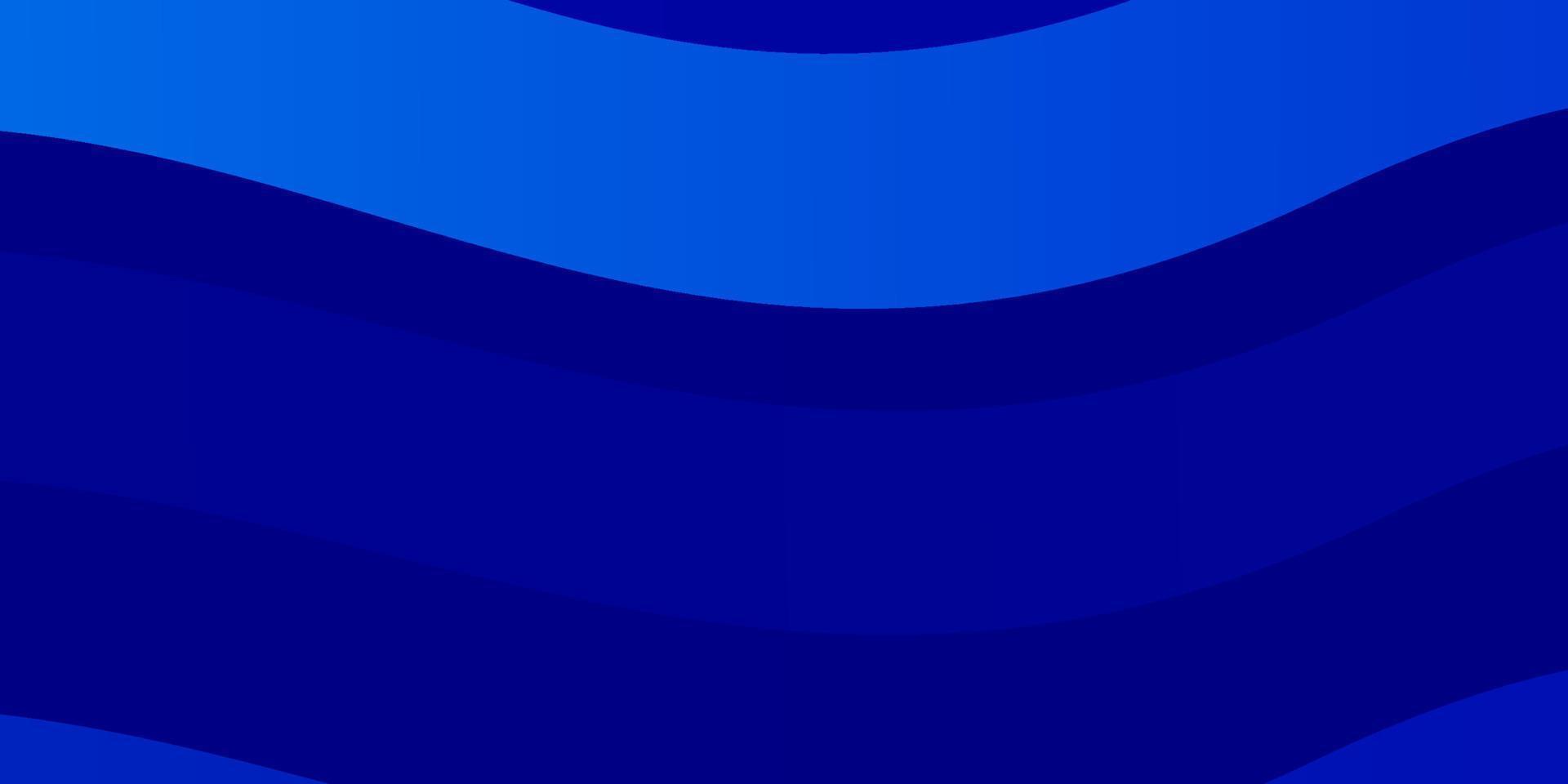 modello vettoriale azzurro con curve.