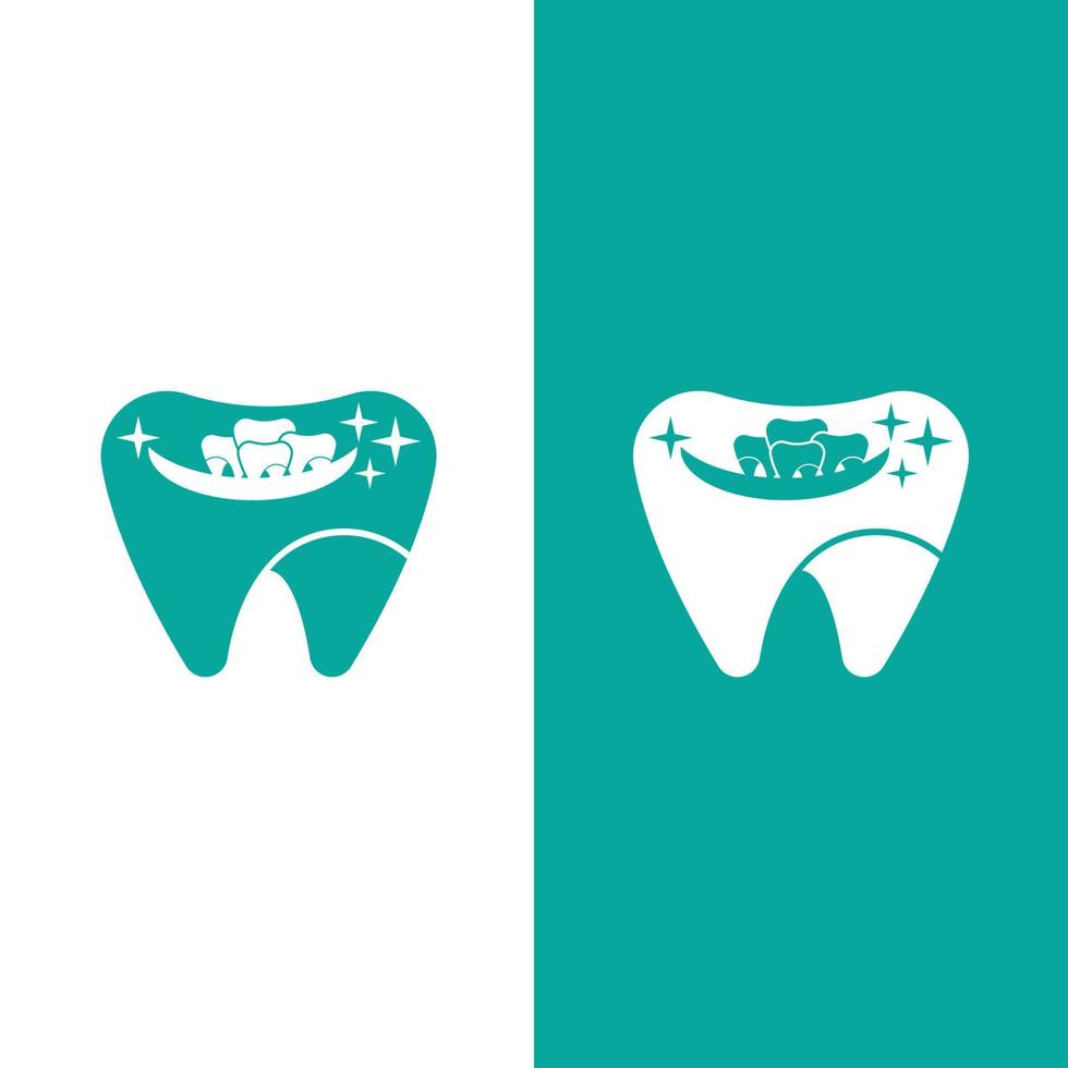 illustrazione vettoriale del modello di logo dentale