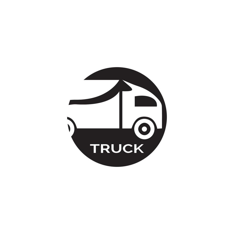 camion icona ilustration vettore modello