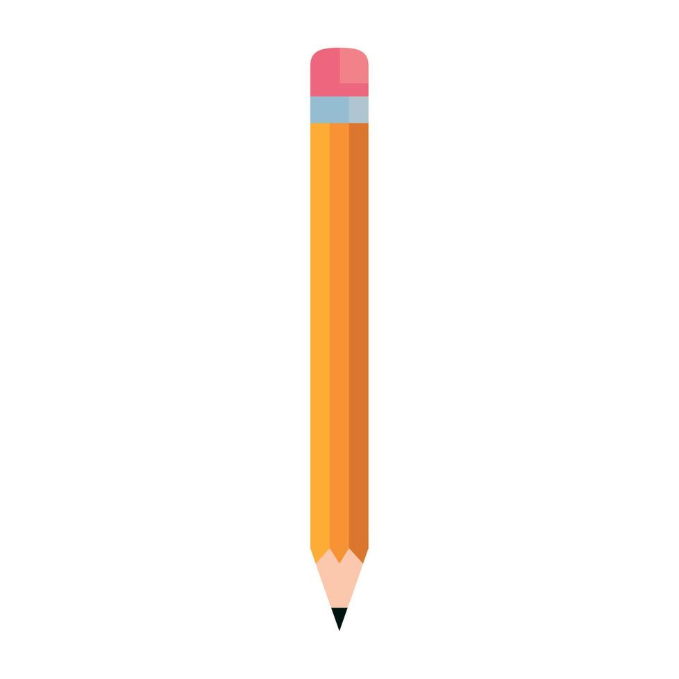 forniture scolastiche a matita vettore