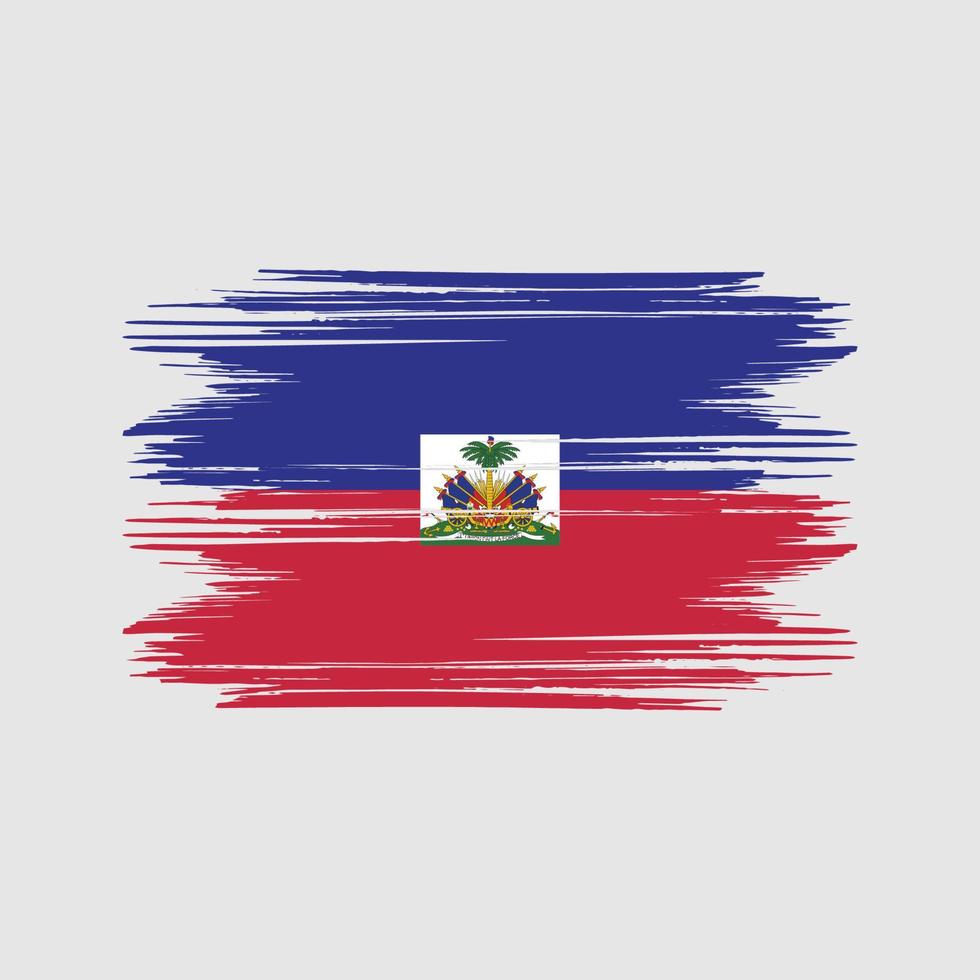 Haiti bandiera design gratuito vettore