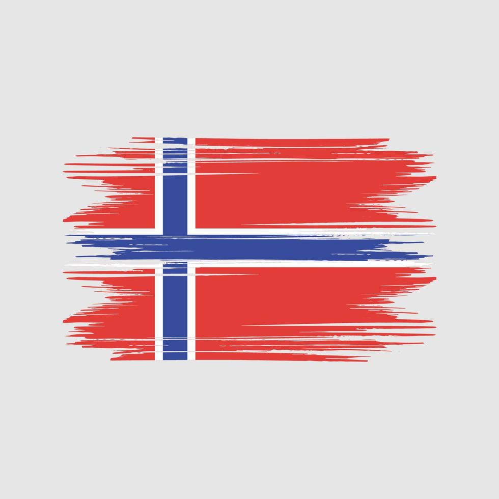 Norvegia bandiera design gratuito vettore