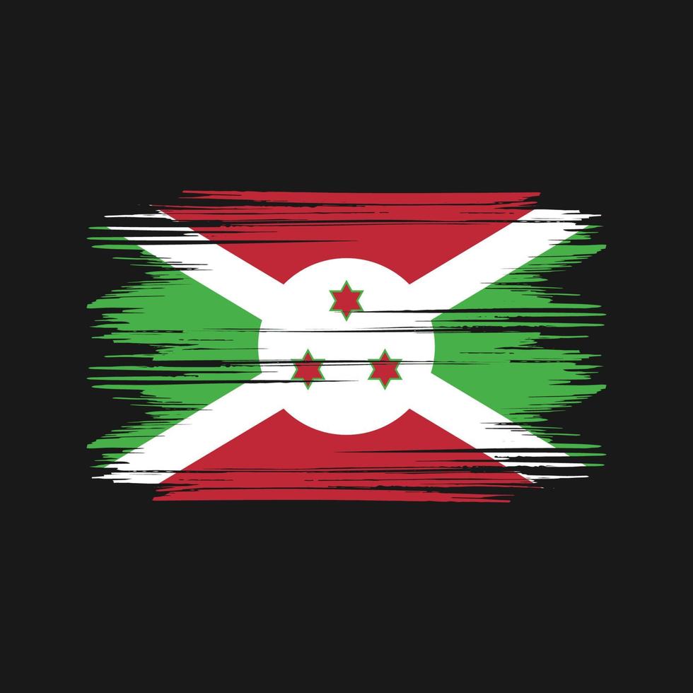 burundi bandiera design gratuito vettore