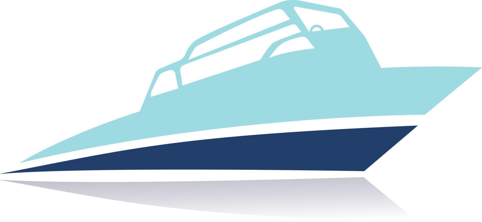 andare in barca barca vettore logo design. andare in barca barca icona simbolo.