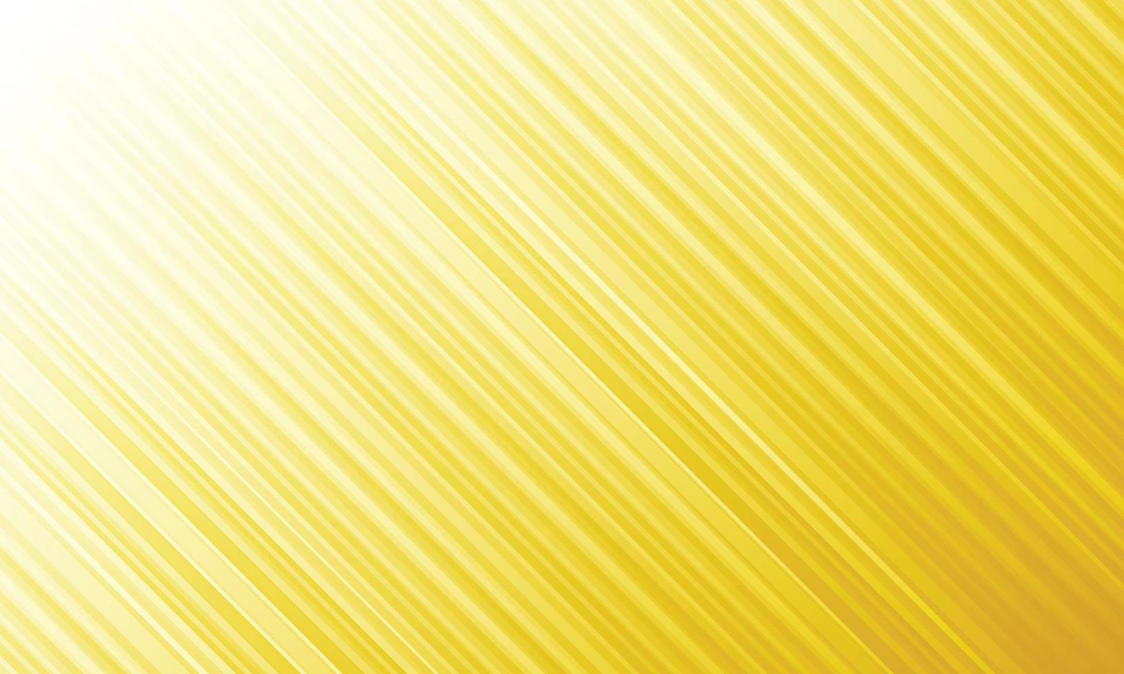 astratto giallo banda diagonale Linee leggero su bianca sfondo. vettore