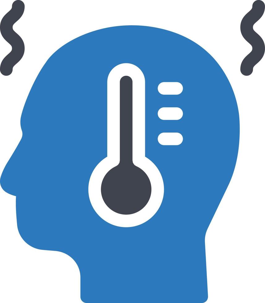 illustrazione vettoriale della temperatura su uno sfondo. simboli di qualità premium. icone vettoriali per il concetto e la progettazione grafica.