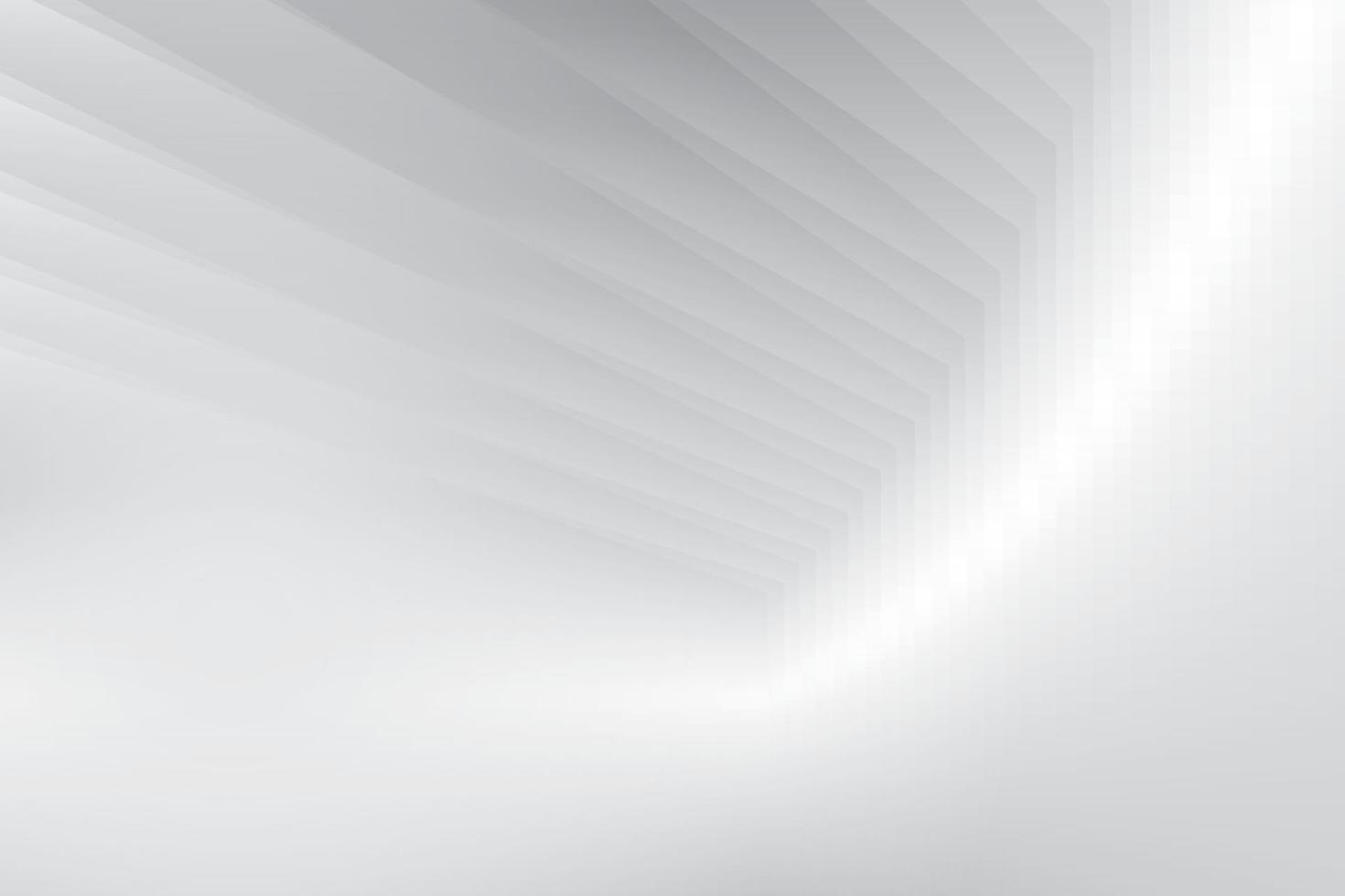 sfondo geometrico astratto di colore bianco e grigio. illustrazione vettoriale. vettore