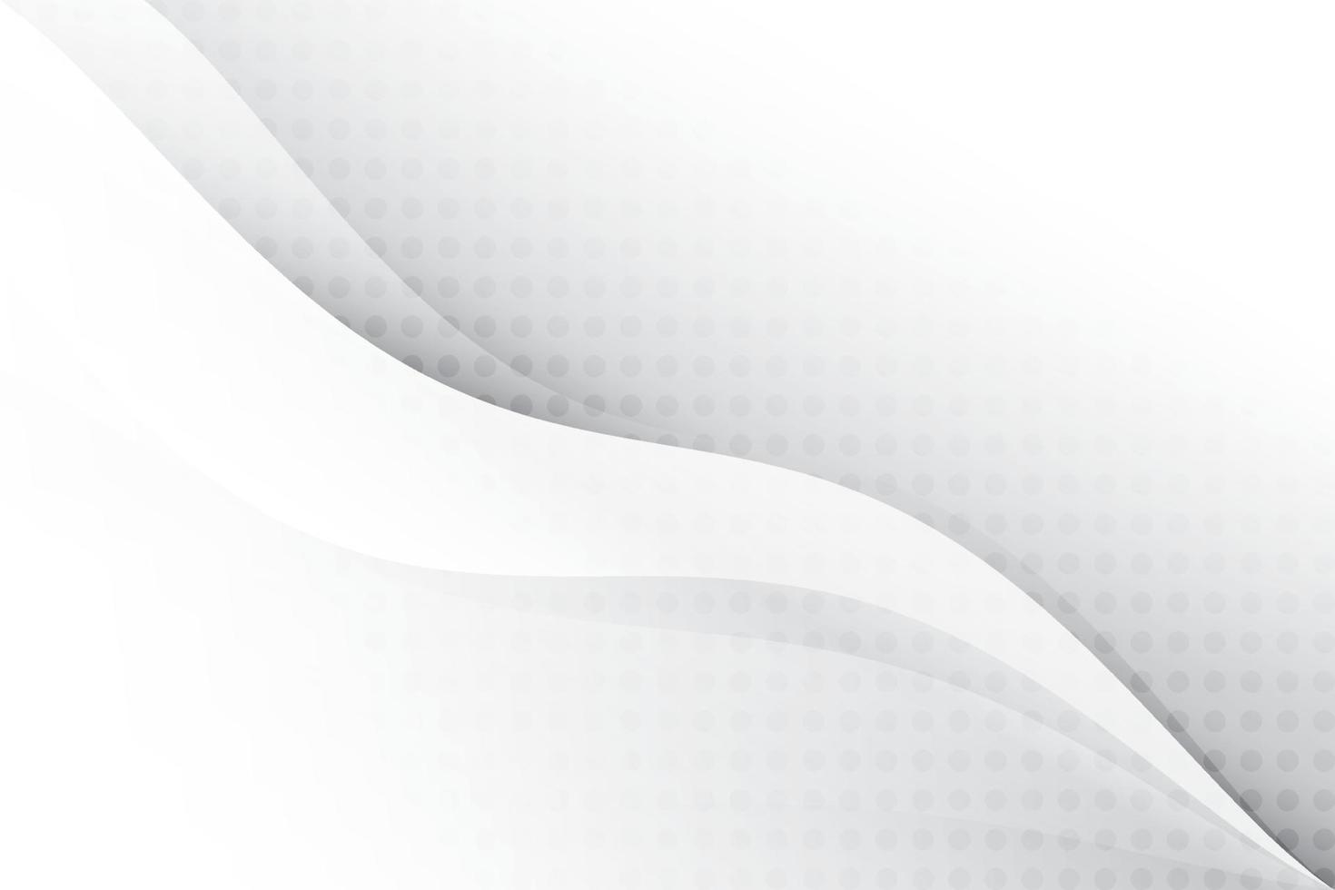 sfondo geometrico astratto di colore bianco e grigio. illustrazione vettoriale. vettore