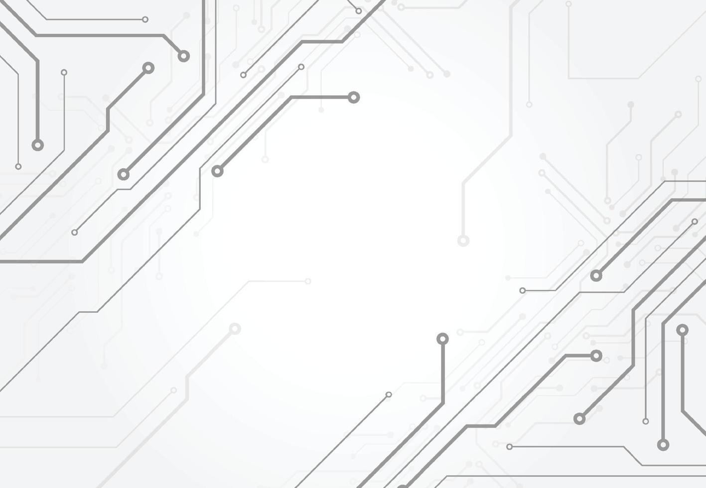 sfondo astratto con struttura del circuito di tecnologia. illustrazione della scheda madre elettronica. comunicazione e concetto di ingegneria. illustrazione vettoriale