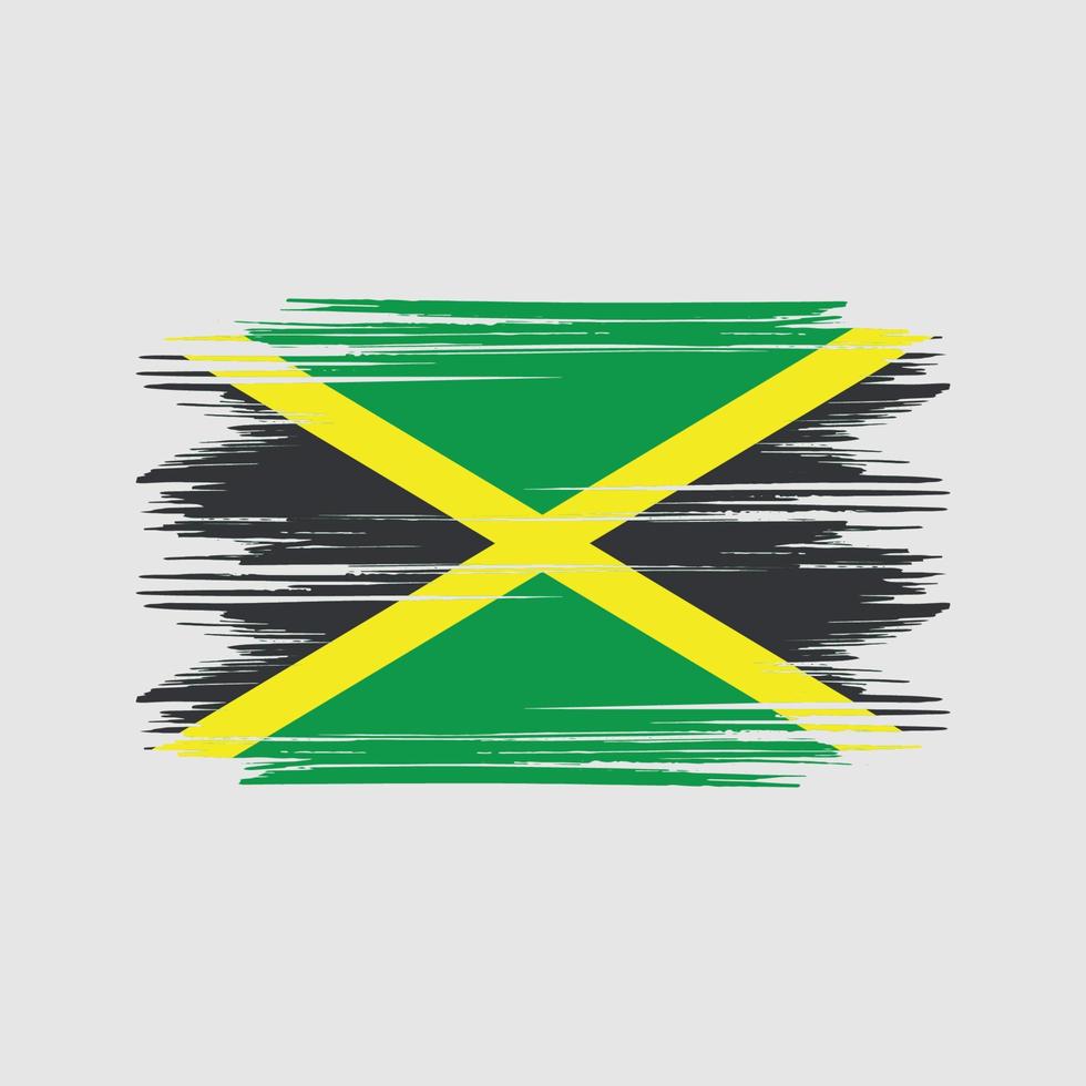 Giamaica bandiera design gratuito vettore