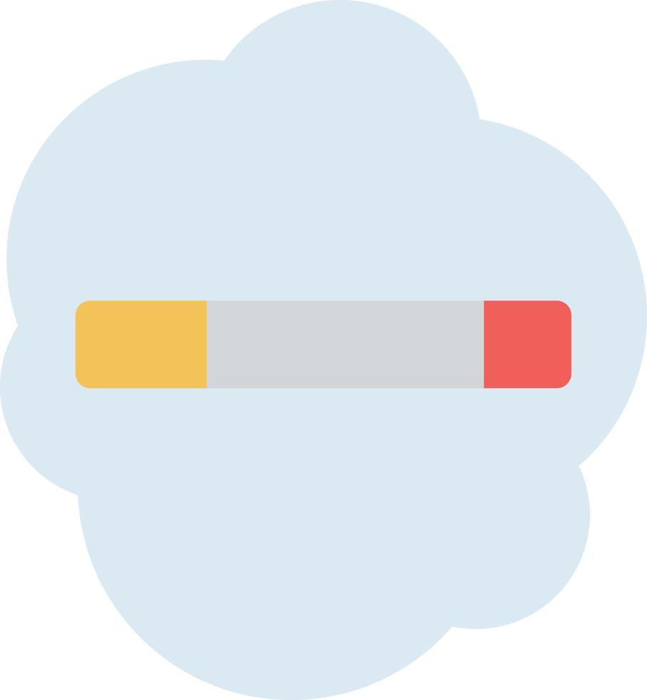 illustrazione vettoriale di fumo su uno sfondo. simboli di qualità premium. icone vettoriali per il concetto e la progettazione grafica.