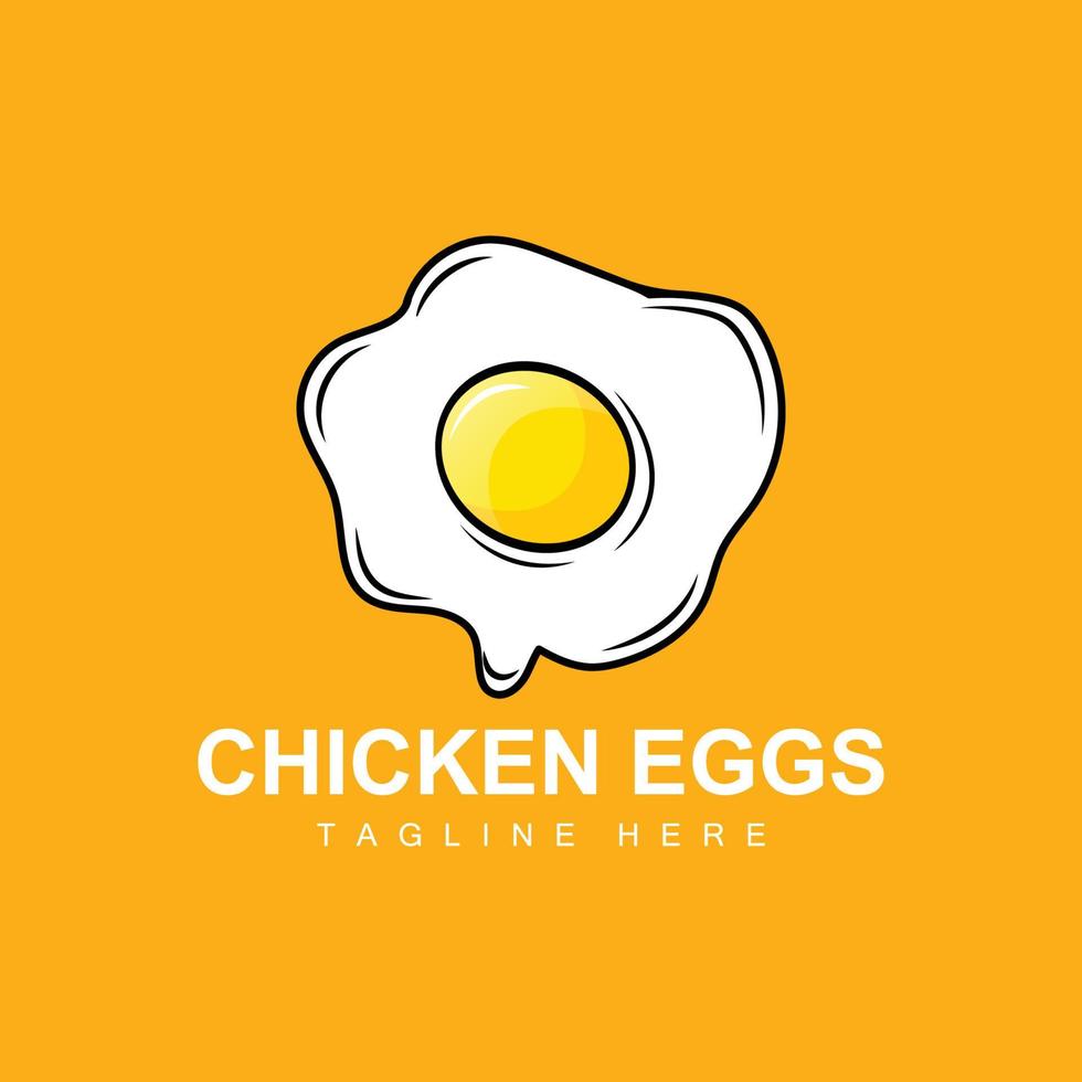 uovo logo design modello. naturale cibo vettore di uovo posa animali. linea arte design logotipo.