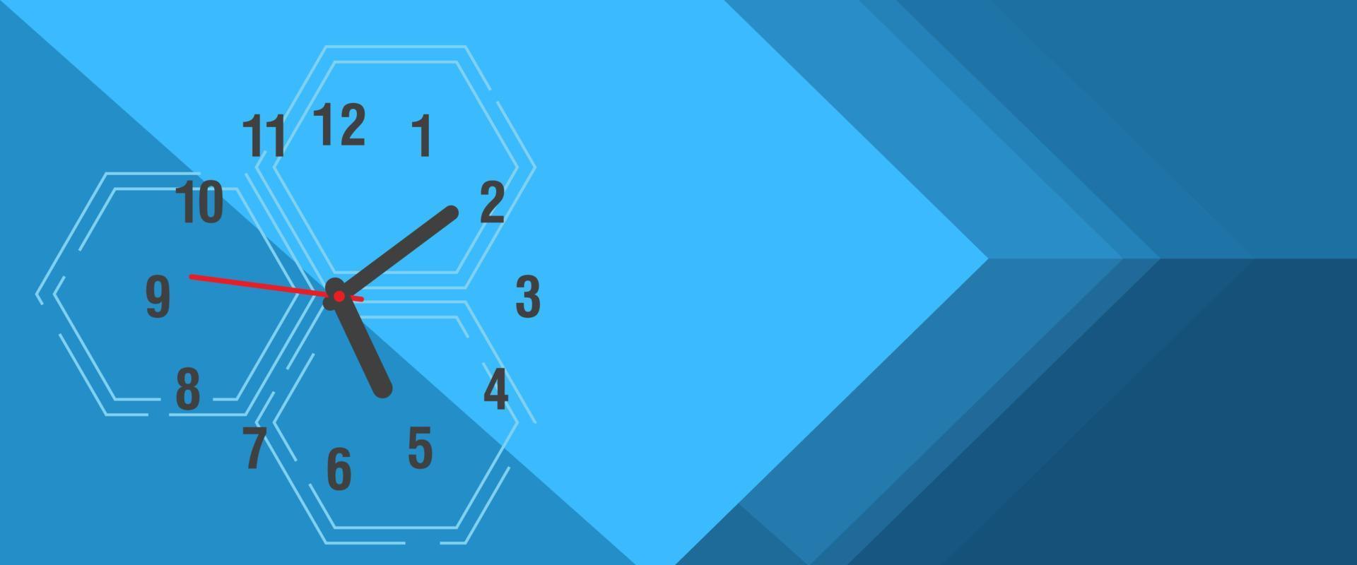 tempo orologio vettore illustrazione design