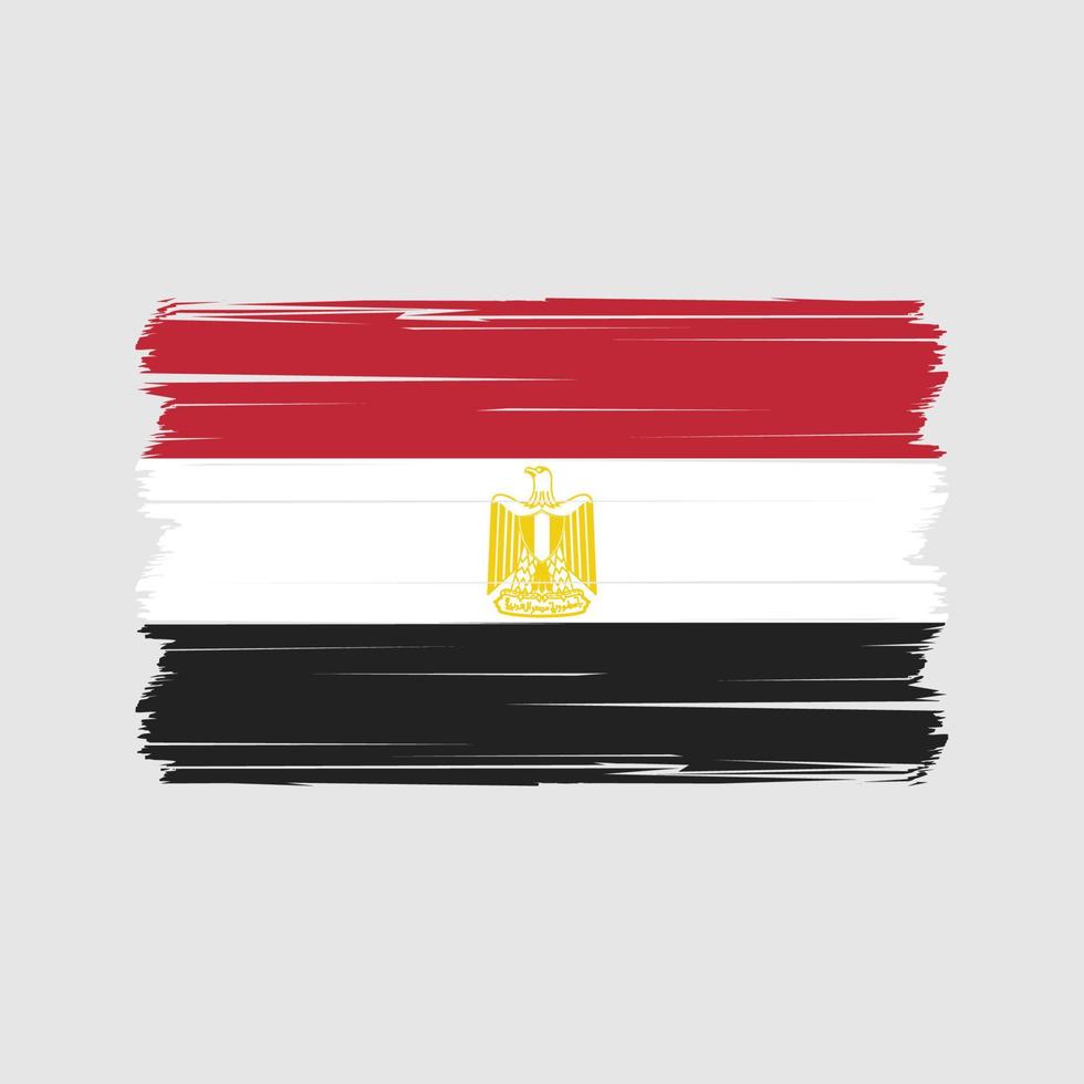 Egitto bandiera vettore. nazionale bandiera vettore