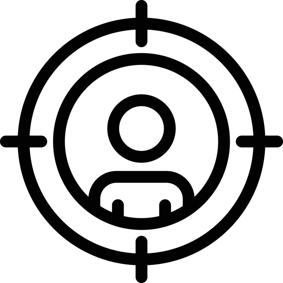 illustrazione vettoriale dell'utente su uno sfondo simboli di qualità premium. icone vettoriali per il concetto e la progettazione grafica.