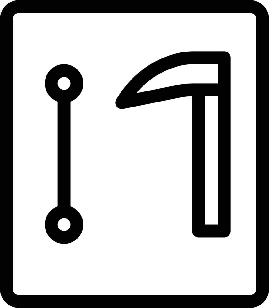 illustrazione vettoriale di ascia su uno sfondo simboli di qualità premium. icone vettoriali per il concetto e la progettazione grafica.