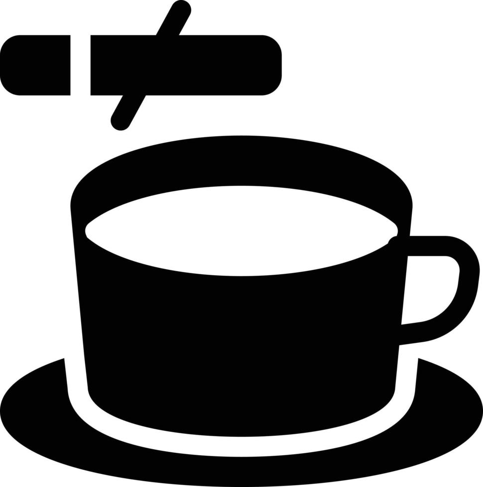 illustrazione vettoriale della tazza su uno sfondo. simboli di qualità premium. icone vettoriali per il concetto e la progettazione grafica.