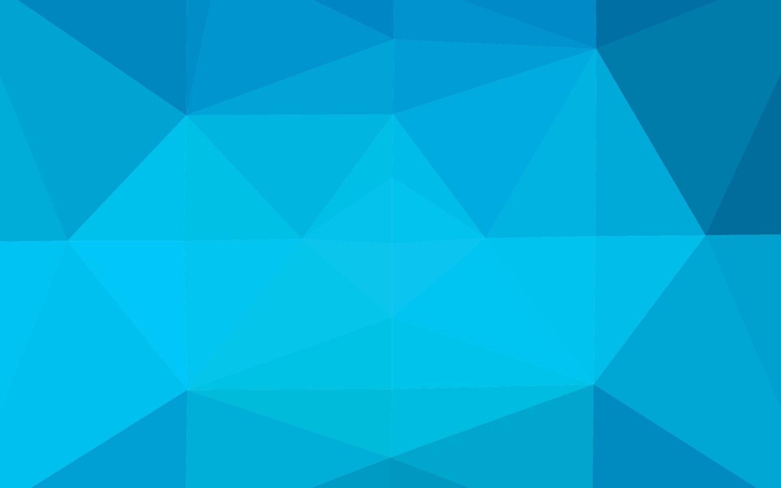 sfondo astratto poligono vettoriale blu chiaro.
