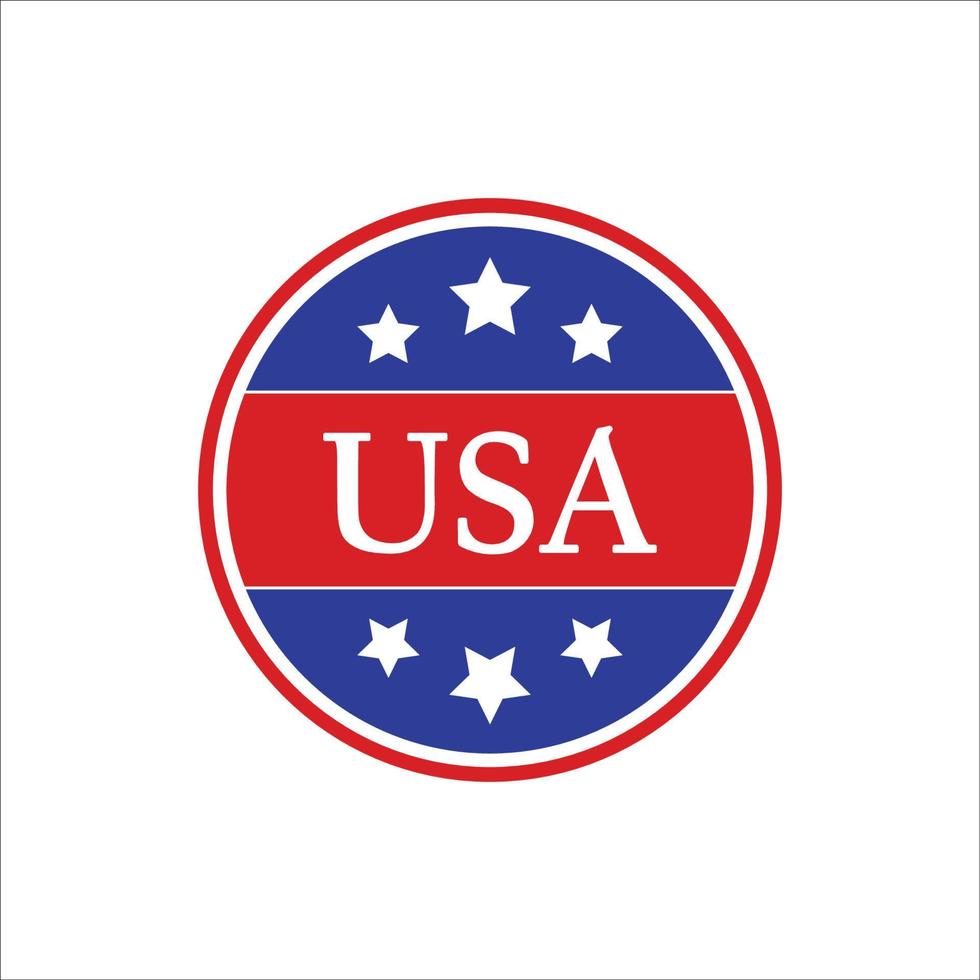 Stati Uniti d'America bandiera arte Immagine, Stati Uniti d'America bandiera vettore