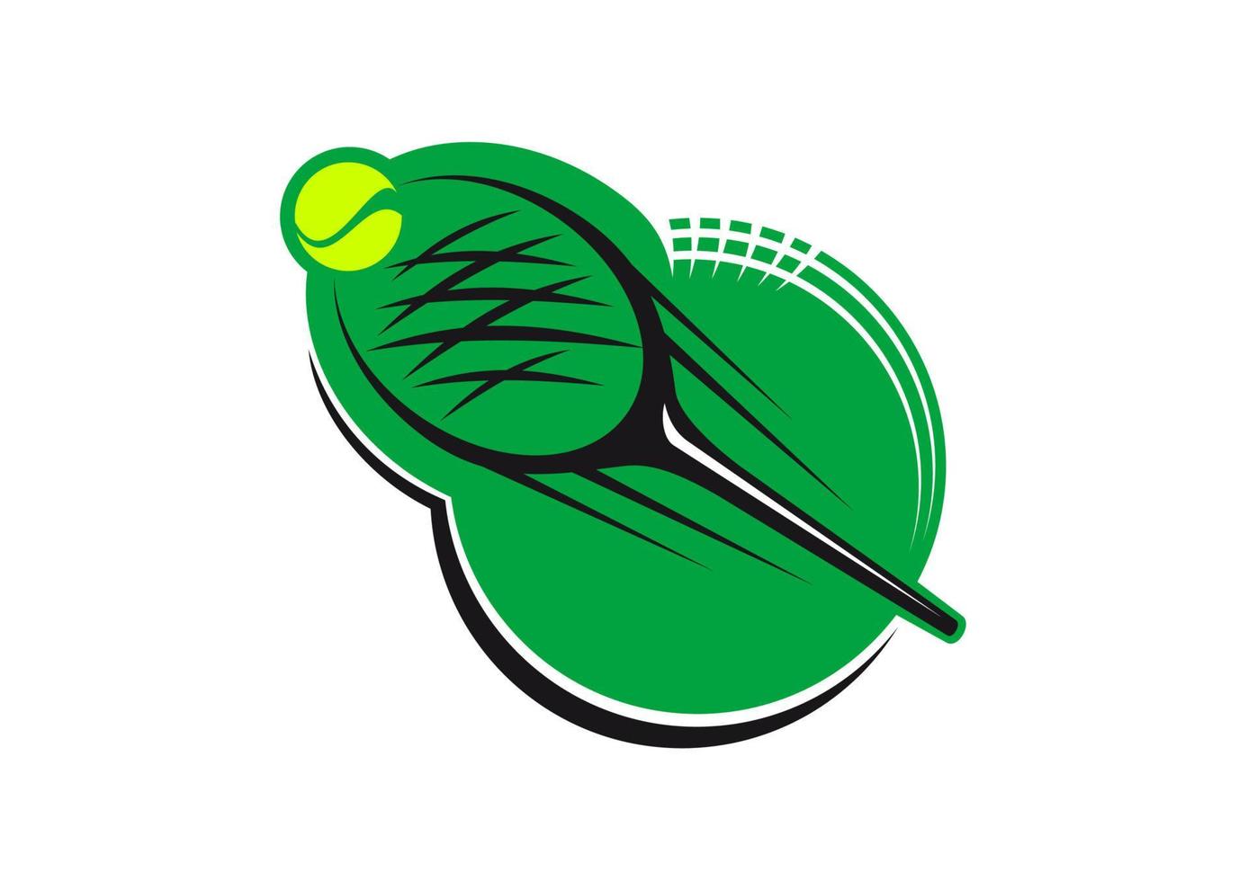 tennis gli sport icona vettore