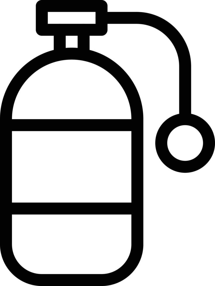illustrazione vettoriale di ossigeno su uno sfondo. simboli di qualità premium. icone vettoriali per il concetto e la progettazione grafica.