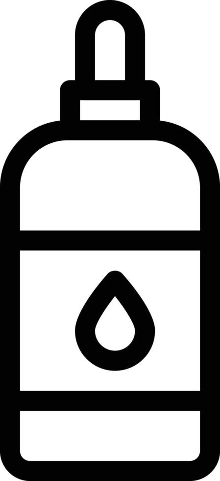 illustrazione vettoriale del contagocce su uno sfondo simboli di qualità premium. icone vettoriali per il concetto e la progettazione grafica.