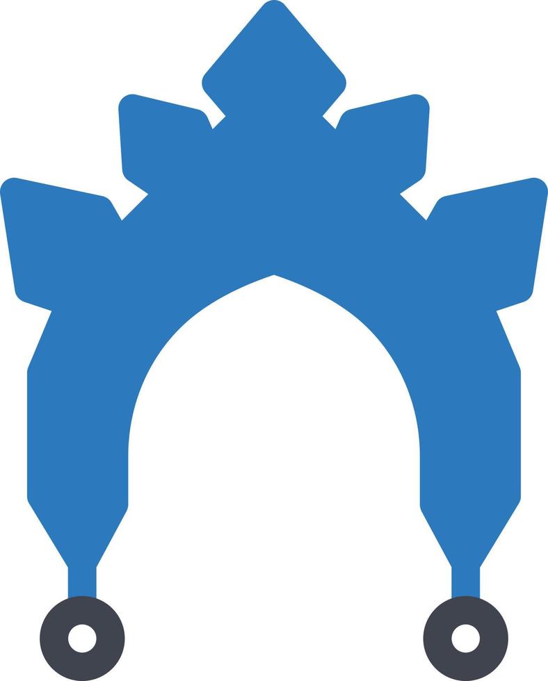 kokoshnik vettore illustrazione su un' sfondo.premio qualità simboli.vettore icone per concetto e grafico design.