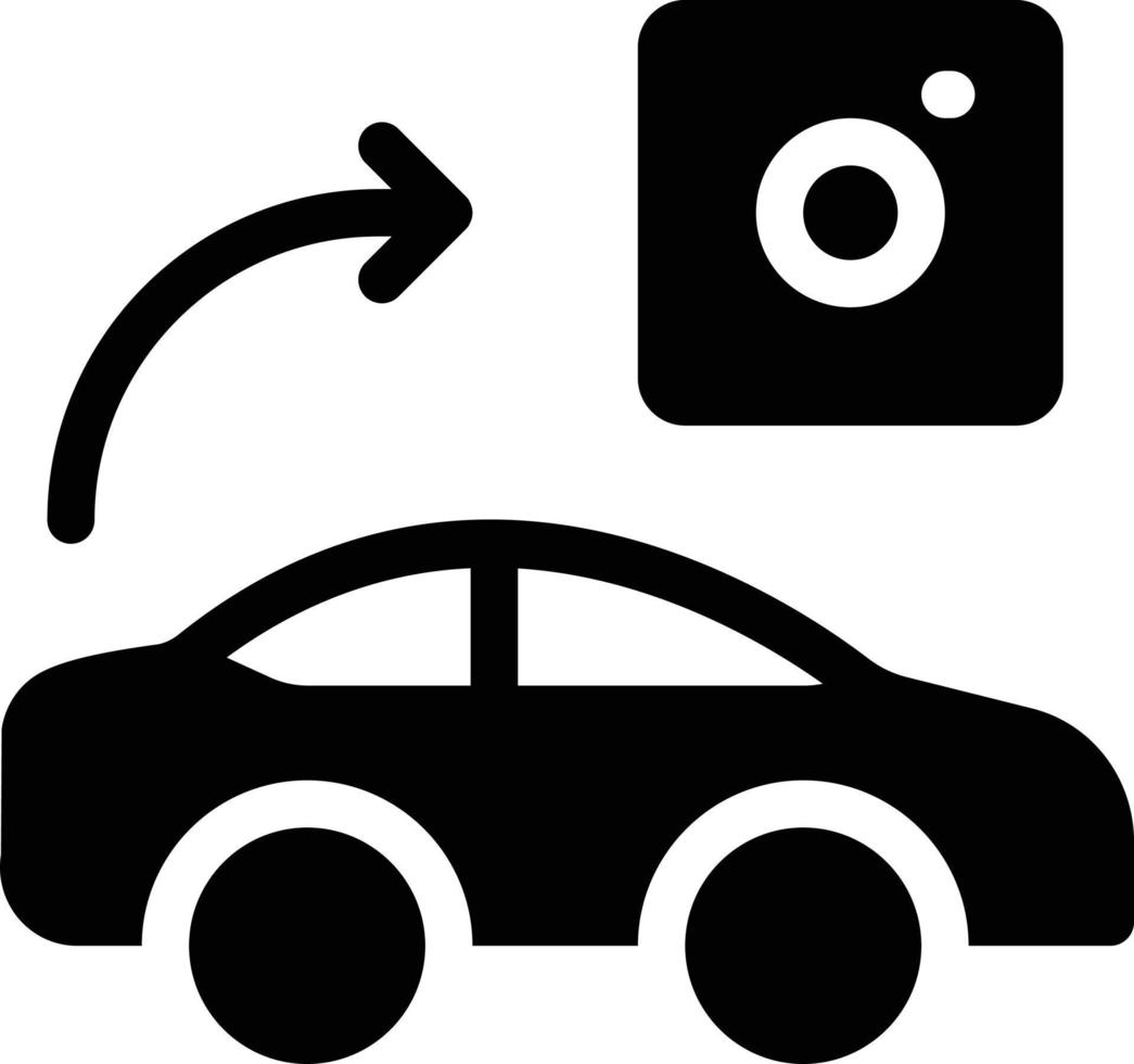 illustrazione vettoriale della fotocamera su uno sfondo. simboli di qualità premium. icone vettoriali per il concetto e la progettazione grafica.