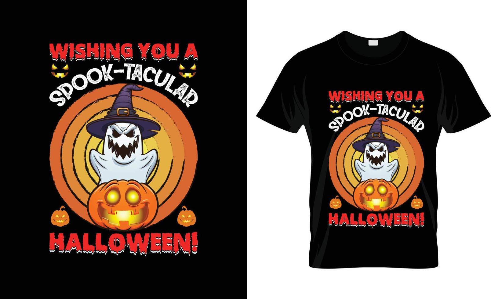 Halloween maglietta disegno, Halloween maglietta slogan e abbigliamento disegno, Halloween tipografia, Halloween vettore, Halloween illustrazione vettore