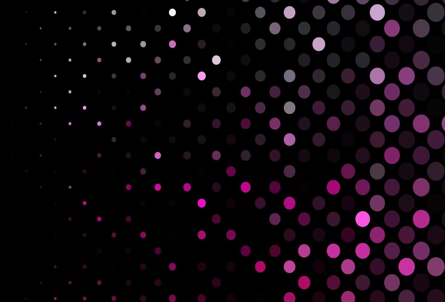 modello vettoriale rosa scuro con cerchi.