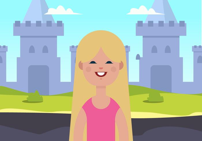 Vector Princess Castle