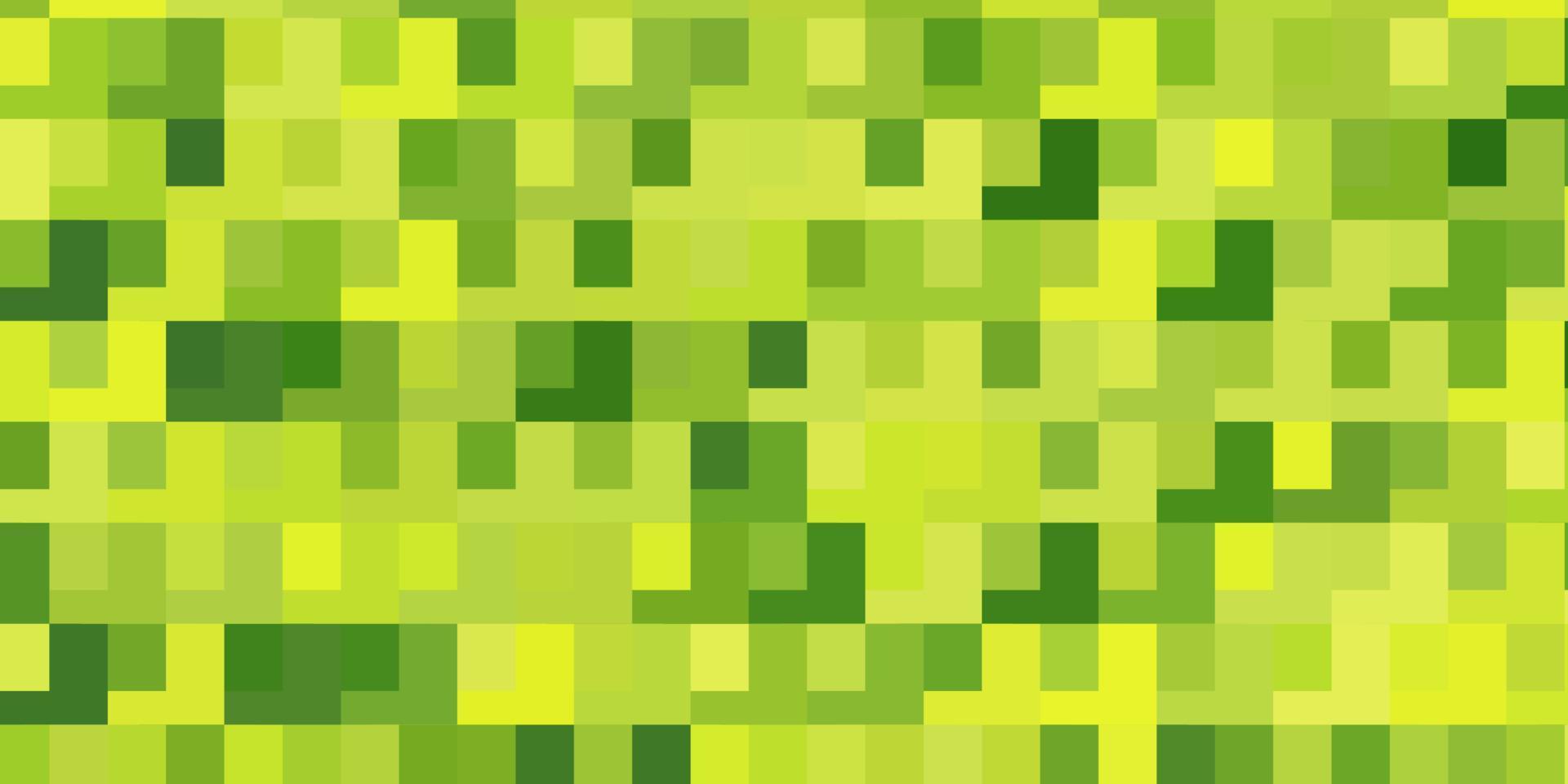 modello vettoriale verde chiaro, giallo in rettangoli.