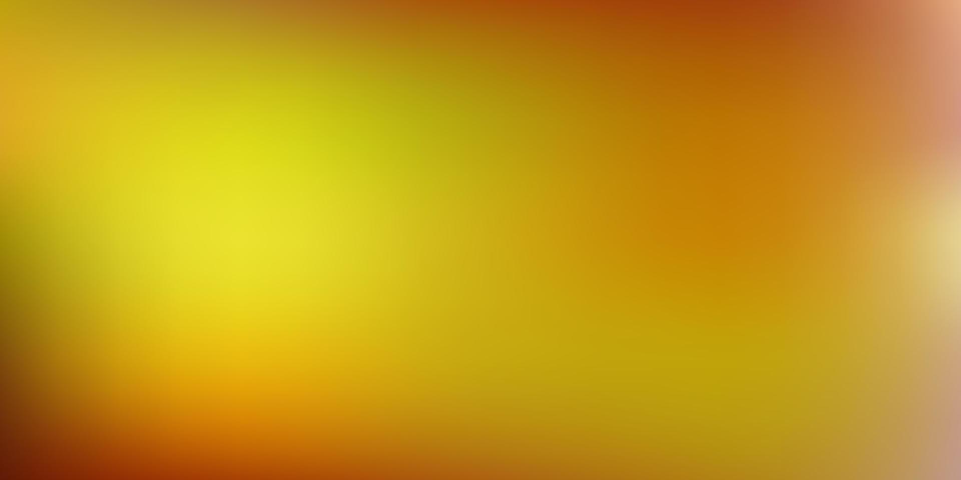 modello di sfocatura gradiente vettoriale arancione chiaro.