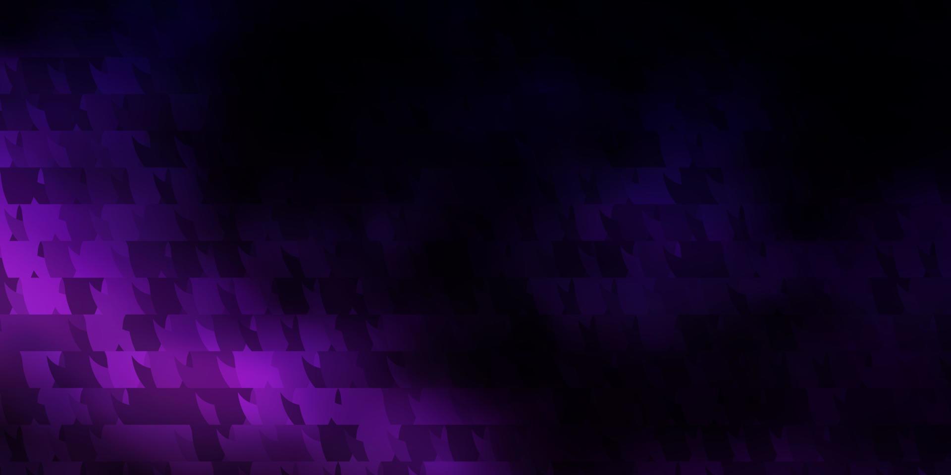 sfondo vettoriale viola scuro con stile poligonale.