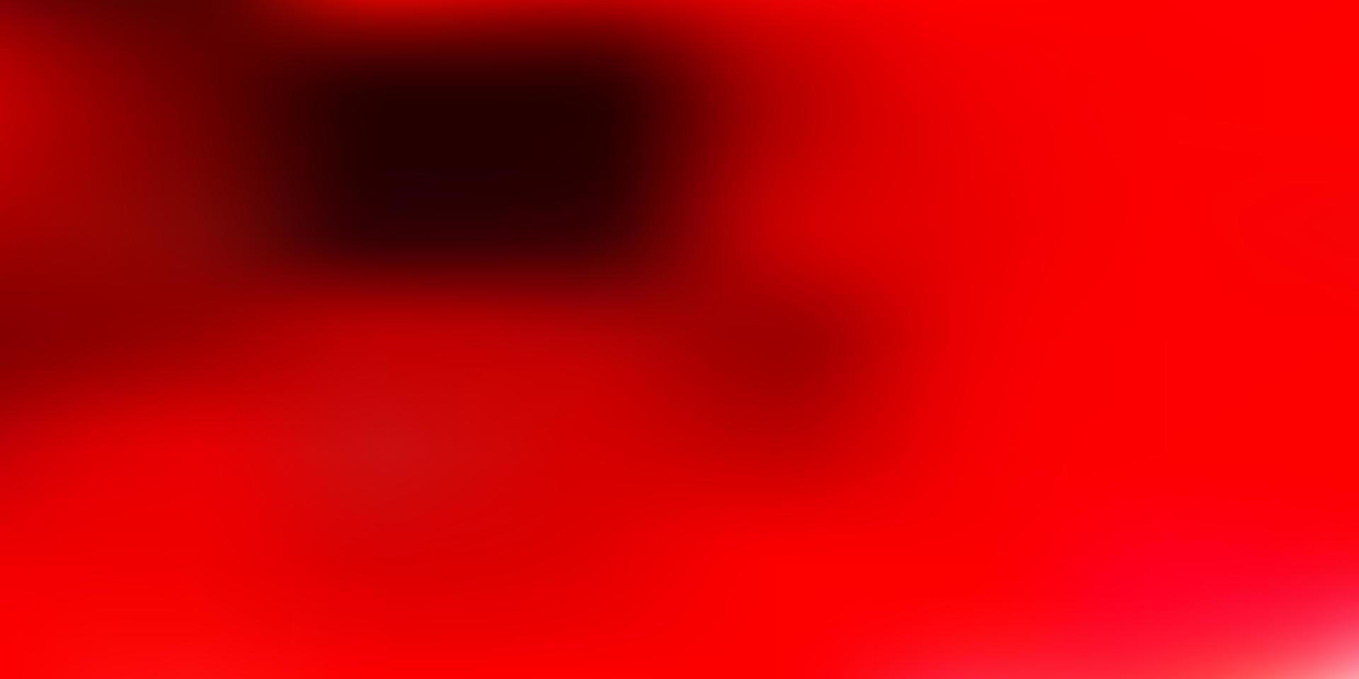 sfondo sfocato sfumato vettoriale rosso chiaro.