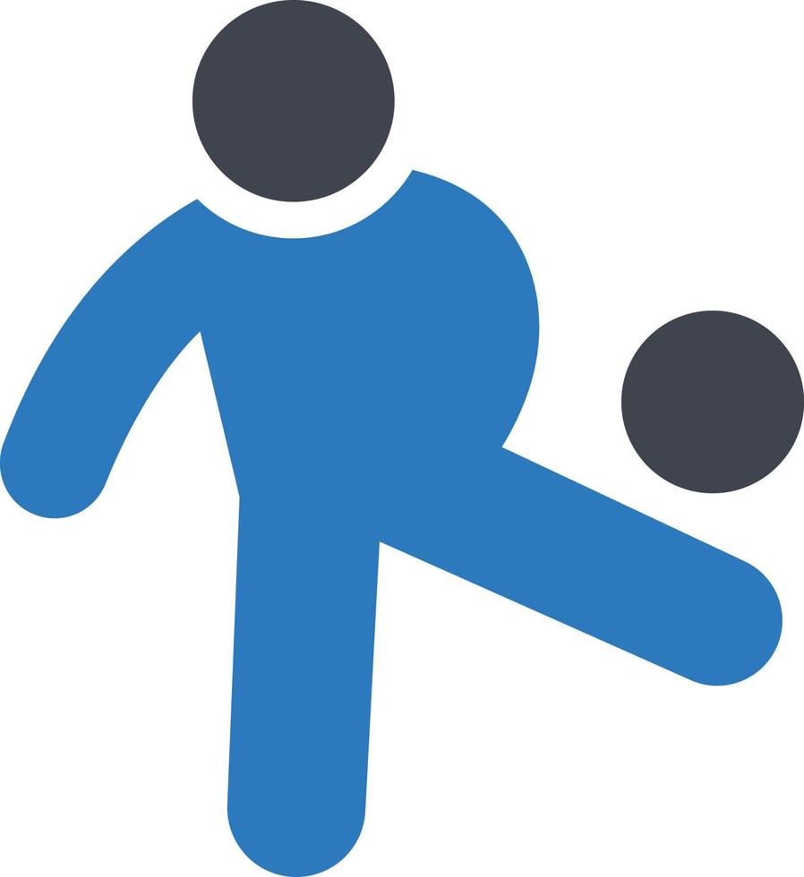 kick illustrazione vettoriale su uno sfondo simboli di qualità premium. icone vettoriali per il concetto e la progettazione grafica.