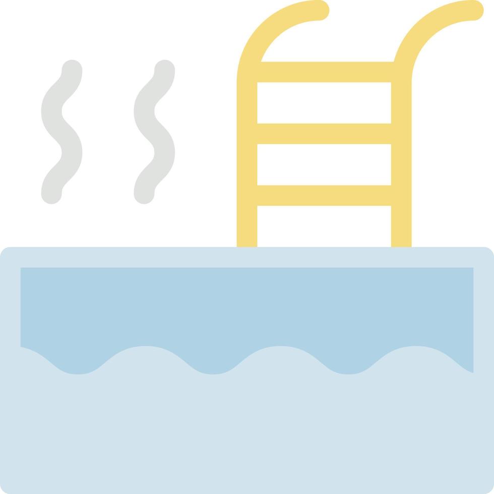 illustrazione vettoriale della piscina su uno sfondo. simboli di qualità premium. icone vettoriali per il concetto e la progettazione grafica.