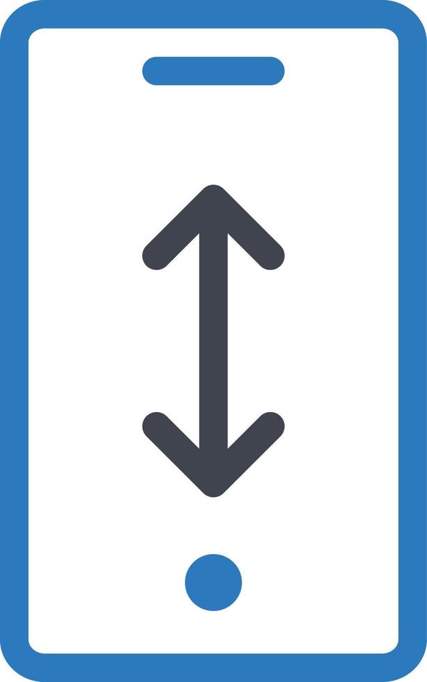 illustrazione vettoriale mobile su uno sfondo simboli di qualità premium. icone vettoriali per il concetto e la progettazione grafica.