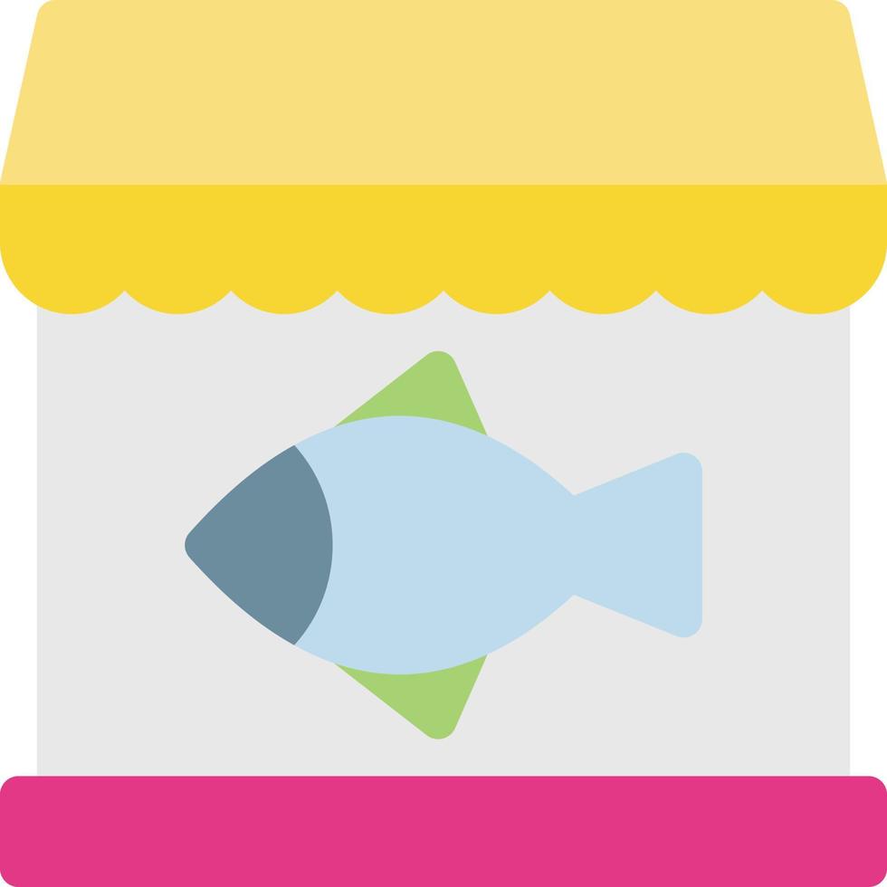 illustrazione vettoriale di pesce su uno sfondo. simboli di qualità premium. icone vettoriali per il concetto e la progettazione grafica.