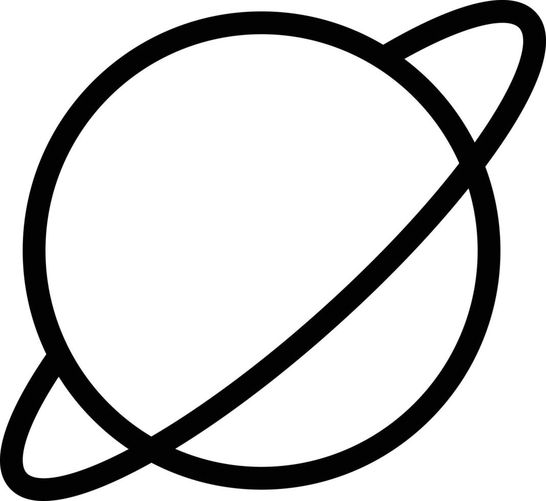 illustrazione vettoriale di saturno su uno sfondo simboli di qualità premium. icone vettoriali per il concetto e la progettazione grafica.