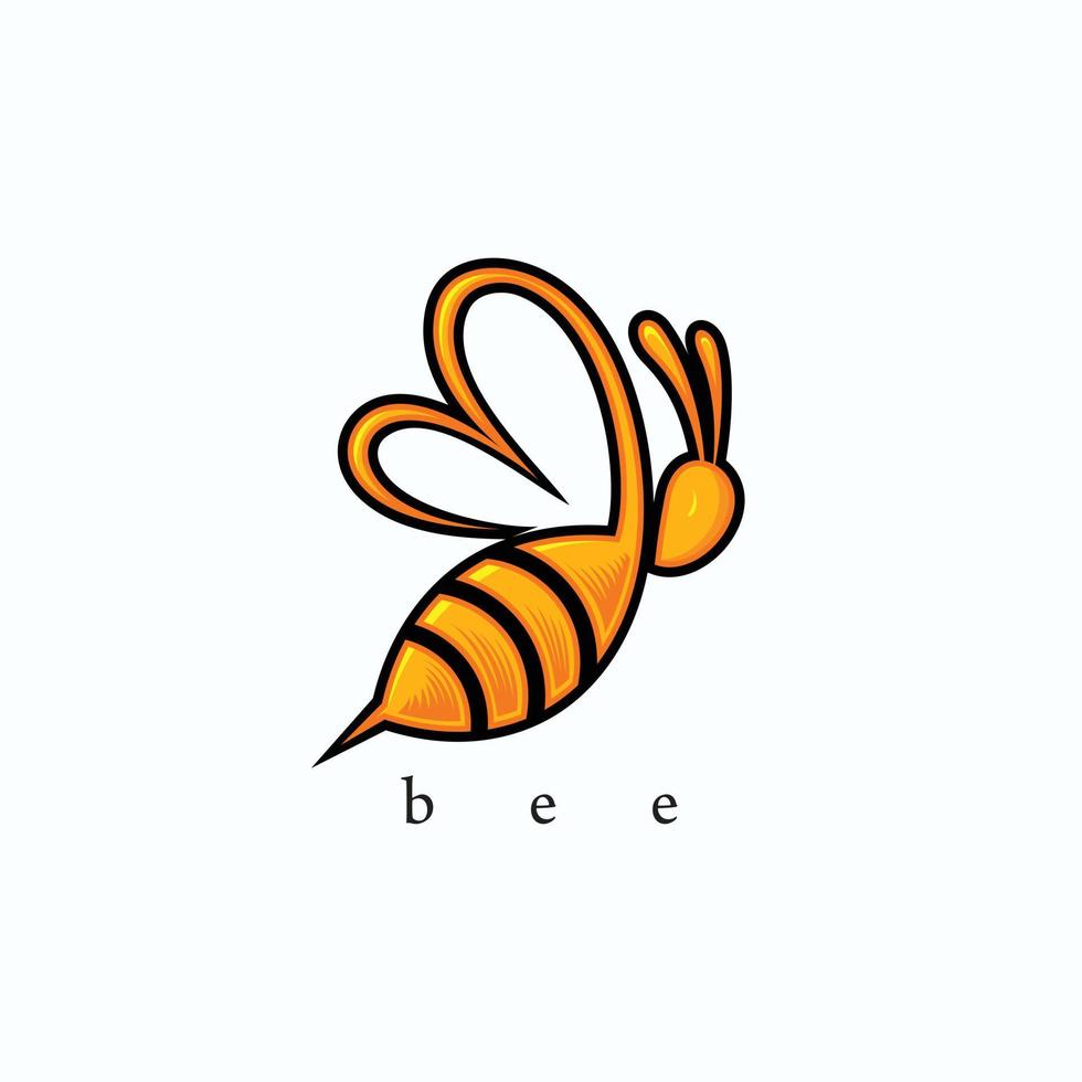 ape vettore logo. ape design modello e illustrazione