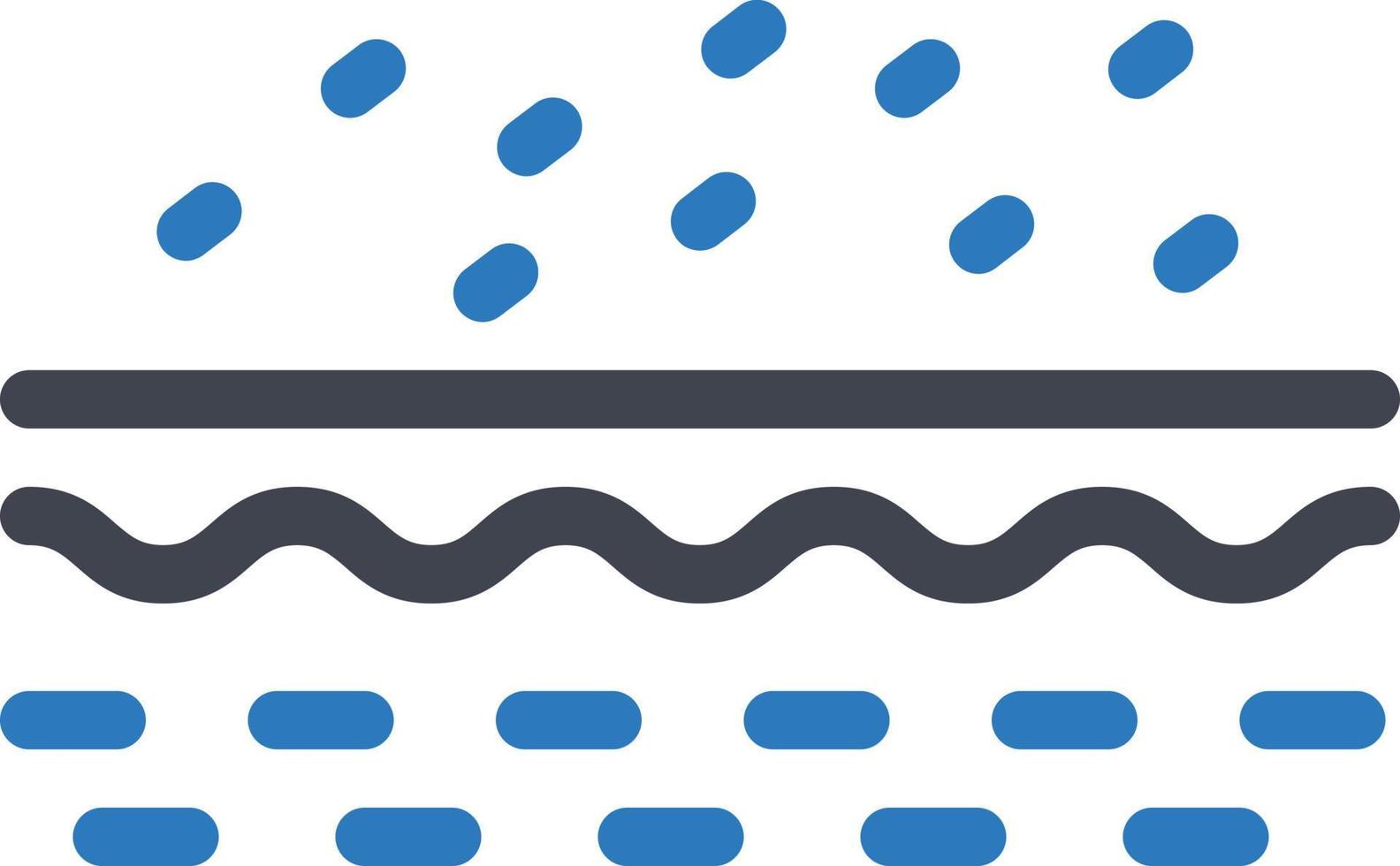 illustrazione vettoriale di polvere su uno sfondo. simboli di qualità premium. icone vettoriali per il concetto e la progettazione grafica.