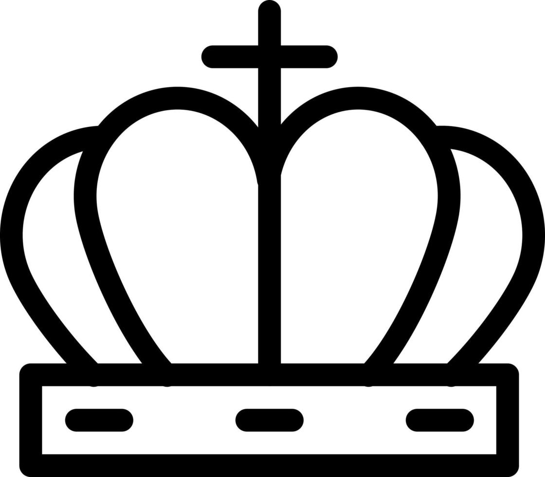 illustrazione vettoriale della corona su uno sfondo. simboli di qualità premium. icone vettoriali per il concetto e la progettazione grafica.