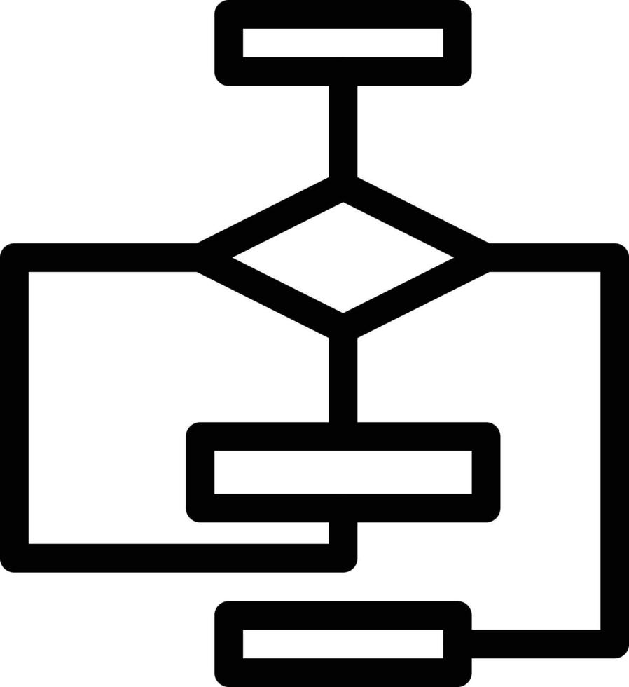 illustrazione vettoriale del diagramma di flusso su uno sfondo simboli di qualità premium. icone vettoriali per il concetto e la progettazione grafica.