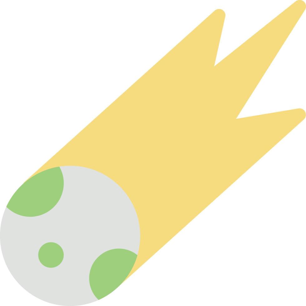 illustrazione vettoriale della cometa su uno sfondo. simboli di qualità premium. icone vettoriali per il concetto e la progettazione grafica.