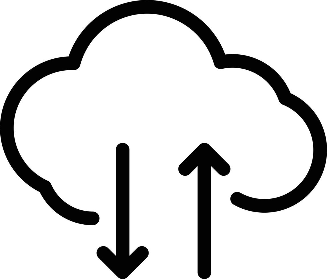illustrazione vettoriale nuvola su uno sfondo. simboli di qualità premium. icone vettoriali per il concetto e la progettazione grafica.