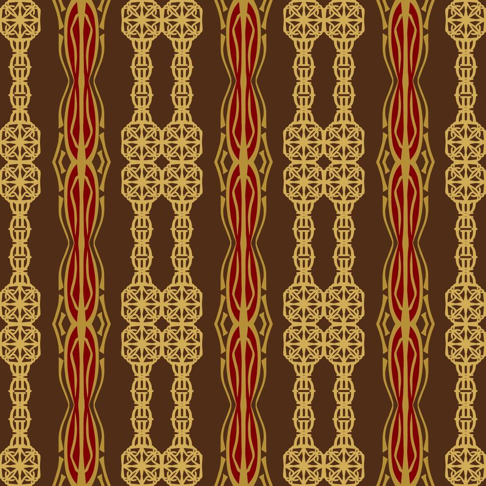 geometrico senza soluzione di continuità modello con tribale forma. progettato nel ikat, boho, azteco, gente, motivo, lusso Arabo stile. ideale per tessuto indumento, ceramica, sfondo. vettore illustrazione