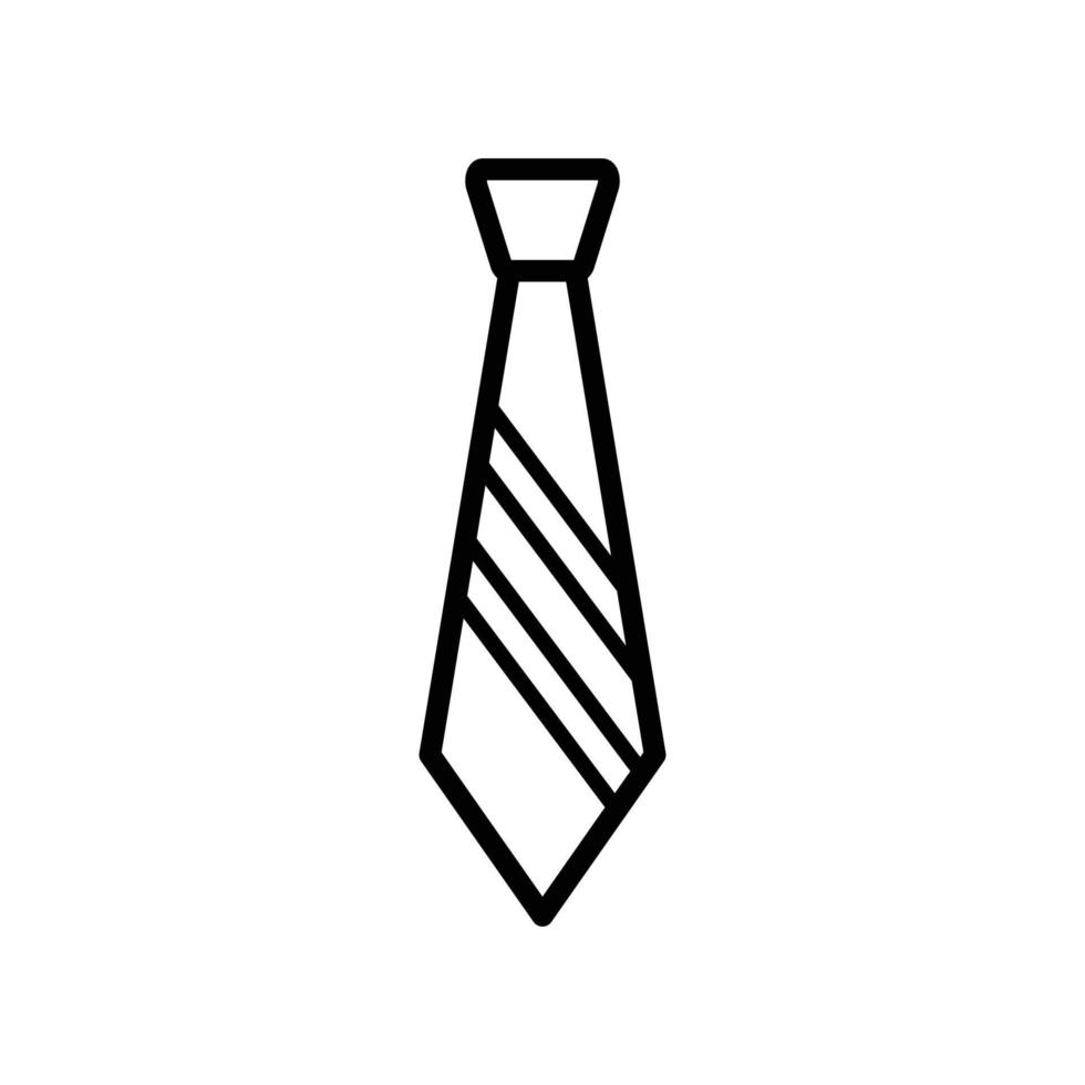cravatta icona vettore design modello