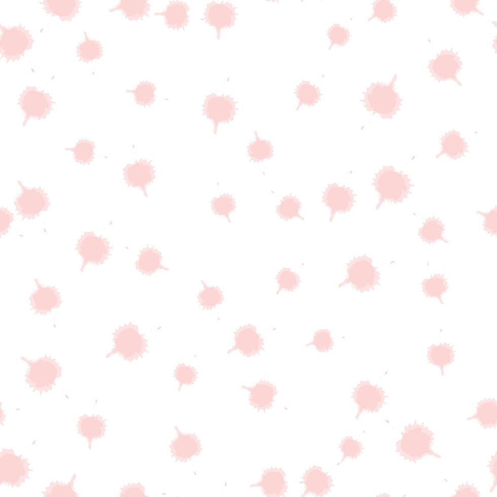 bianca e rosa senza soluzione di continuità puntini modello vettore