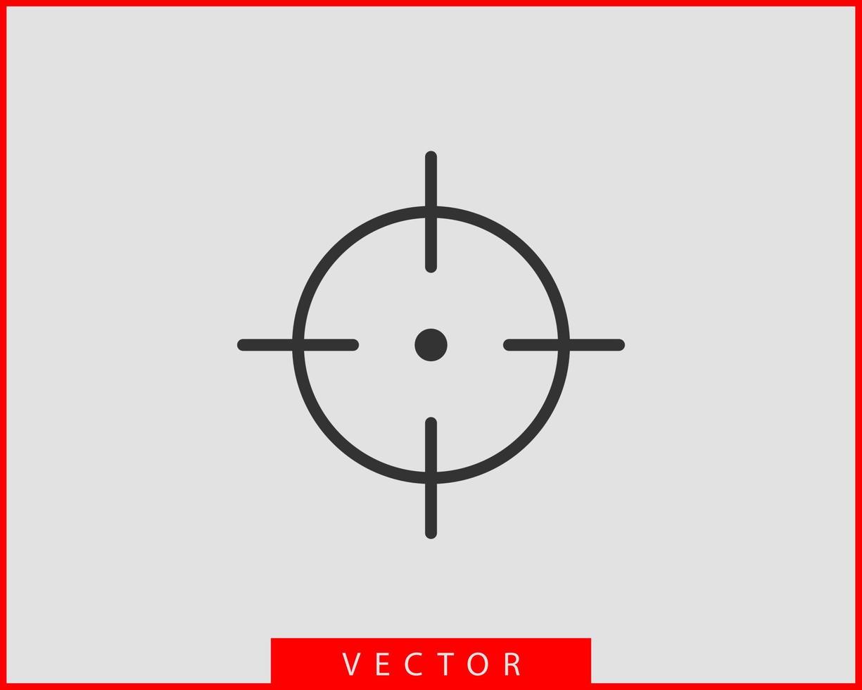 vettore icona di destinazione